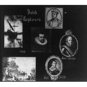   Block,Hudson,Duke of Orange,DeWitt,Dutch explorers,Bay