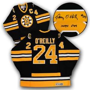  TERRY OREILLY Boston Bruins SIGNED Hockey Jersey Sports 