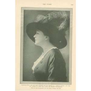  1912 Print Actress Blanche Bates 