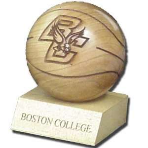 Boston College Eagles Laser Engraved Wood Basketball  