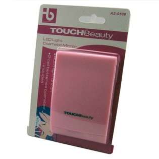 CET Domain Pink Compact Mirror with LED Light 
