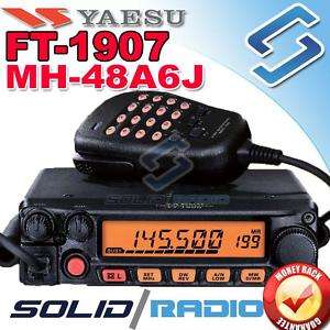 Yaesu FT 1907 50W UHF Mobile Radio Transceiver FT1907  