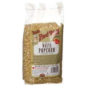 Bobs Red Mill White Popcorn, 27 oz   2 pk.  Grocery 