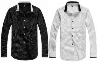 2012 New Mens Luxury Stylish Casual Dress Slim Fit Shirts C24  