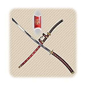 JIN TACHI SWORD (Red)   Collectors Edition 