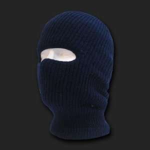 NAVY BLUE TACTICAL MASK SKI CAP FACE PROTECTOR ONE HOLE 