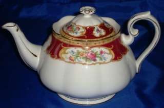 Rare Royal Albert LADY HAMILTON Tea Service Large Teapot  