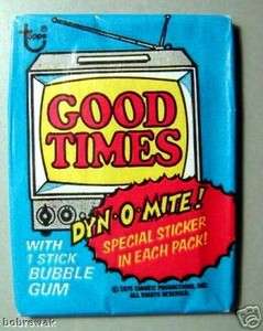 1975 Good Times (Television) Trading Card Pack  