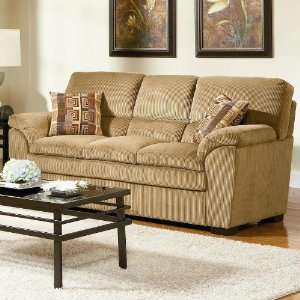 Molly Caramel Corduroy Fabric Sofa by Coaster   502421  
