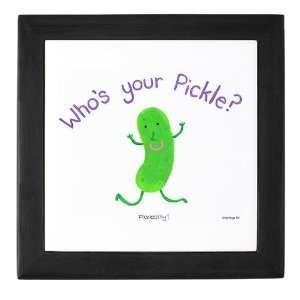 Pickle Funny Keepsake Box by 