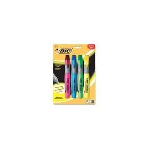  BIC® Brite Liner® Chisel Highlighters: Office Products