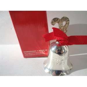  Ornament Silver plated Bell 1992 