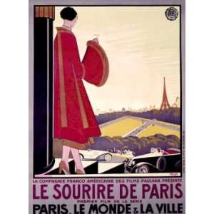 Le Sourire De Paris, Movie Poster by Vintage