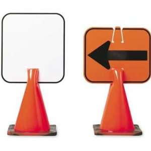  Plastic Cone Sign   Blank