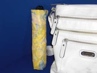 Tyler Rodan White Glazed Top Zip Handbag Pre Owned  