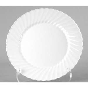  Classicware 7.5 Plastic Plate in White
