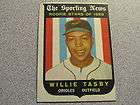   Baseball Lot 4 CardsDanny OConnell Jim King Tom Morgan Willie Tasby