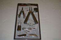 Winchester 6 Piece Knife Multi Tool Money Clip Set New  