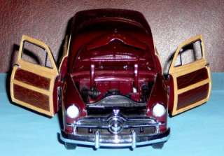  Station Wagon Woody 1:24 Franklin Mint Precision Model Car Limited Ed