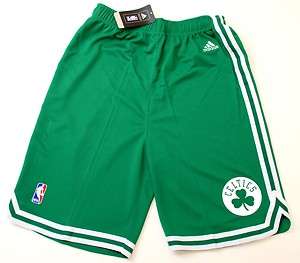 NBA Adidas Boston Celtics Youth 2012 Road Green Shorts New with Tags 