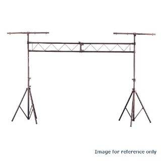   Dual Tripod Stand and T Bar for Stage Lighting Musical Instruments