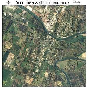 Aerial Photography Map of Charleston, Tennessee 2010 TN 