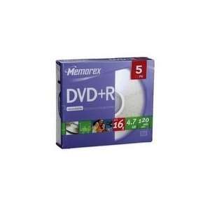  Memorex 16x DVD+R Media Electronics