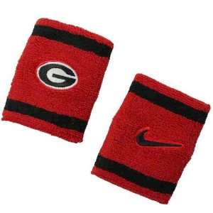 Nike Georgia Bulldogs Low Post NCAA Team Logo Wristbands  