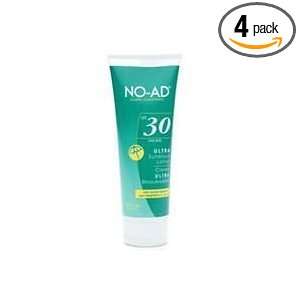 No Ad Sun Protection Lotion Waterproof, SPF 30   3.4 Ounces / 100ml 