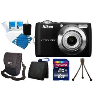 Nikon COOLPIX L24 14 MP 8GB Memory Digital Camera Kit with 3.6x Lens 