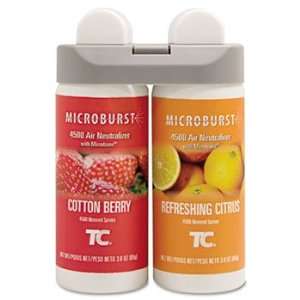  Microburst Duet Refills, Cotton Berry/Refreshing Citrus, 4 
