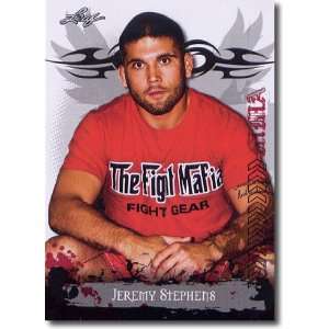 2010 Leaf MMA #3 Jeremy Stephens (Mixed Martial Arts) Trading Card in 