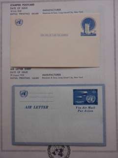 UNITED NATIONS : Beautiful collection of singles & Inscription Blocks 
