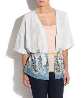 Pale Blue (Blue) Only Kimono Bed Jacket  246239745  New Look