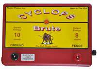 CYCLOPS BRUTE 80mile ELECTRIC FENCE CHARGER ENERGIZER  