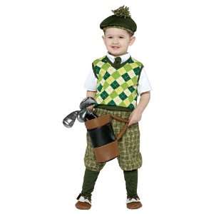  Toddler Future Golfer Costume Size 3 4T 