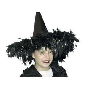 Ukps Witch Hat With Feather Trim Toys & Games