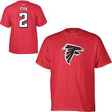 Reebok Atlanta Falcons Matt Ryan Name & Number T Shirt   