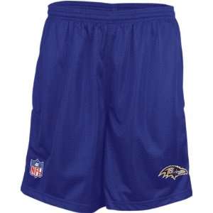  Baltimore Ravens Purple Coaches Mesh Shorts: Sports 