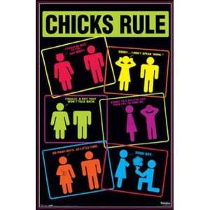  Chicks Rule   Poster by B creative (22x34)