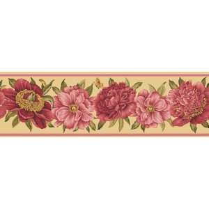   Paprika Wallpaper Border by Waverly in Master Suites