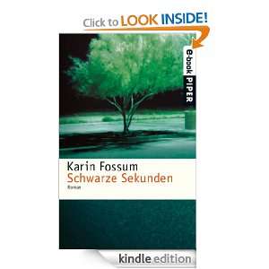 Schwarze Sekunden Roman (German Edition) Karin Fossum, Gabriele 