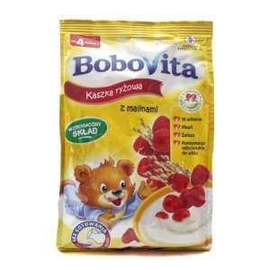 Bobovita Rice Gruel Raspberry for Babies (180g/6.3oz)  