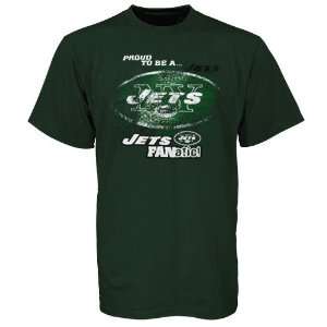  New York Jets Green Game Film T shirt: Sports & Outdoors