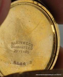 Old Langendorf Highmere Pocket Watch 20 Year Gold Filled Hunters Case 