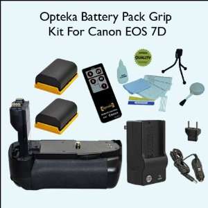 Opteka Battery Pack Grip / Vertical Shutter Release for Canon EOS 7D 