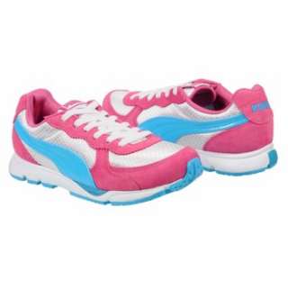 Athletics Puma Womens Vesta Runner Frost Pink/White/Blue Shoes 