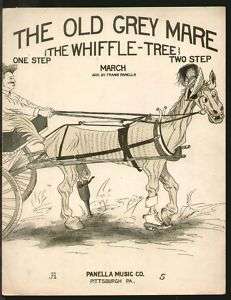 Old Grey Mare (Whiffle Tree) 1915 Pittsburgh PA Piano  