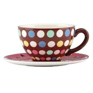   Polly Put The Kettle On Cup(s) & Saucer(S) Pink