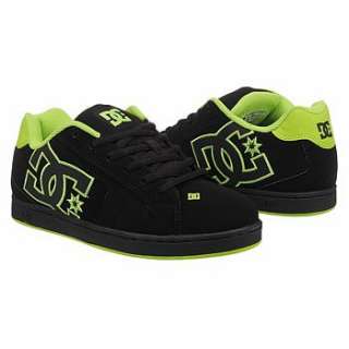 Athletics DC Shoes Mens Net Black/Lime Shoes 